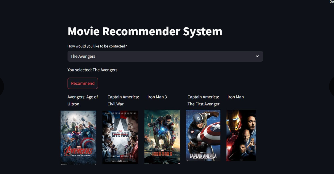 move Recomendation System